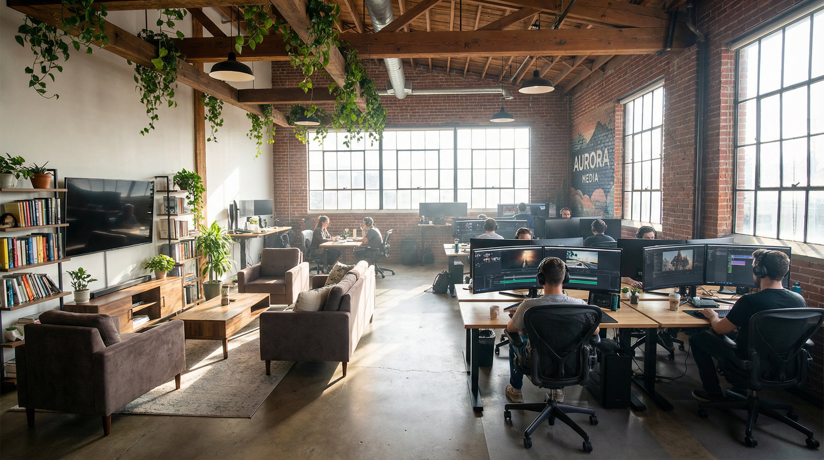 天美传媒公司环境